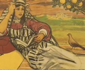 الطاهر المغربي - السيدة والحمامة