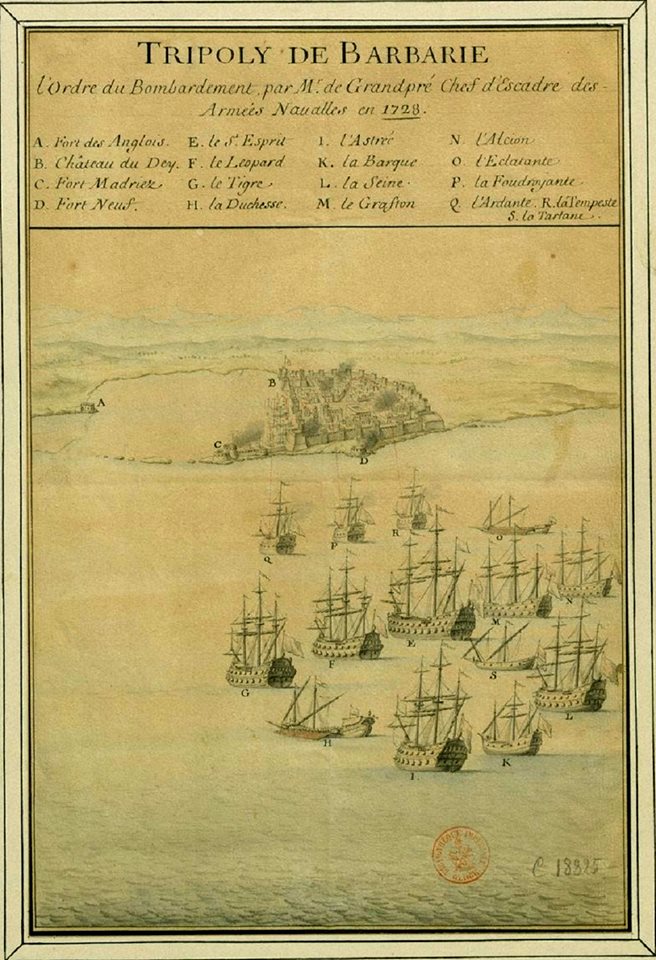 هجوم الأسطول الفرنسي.